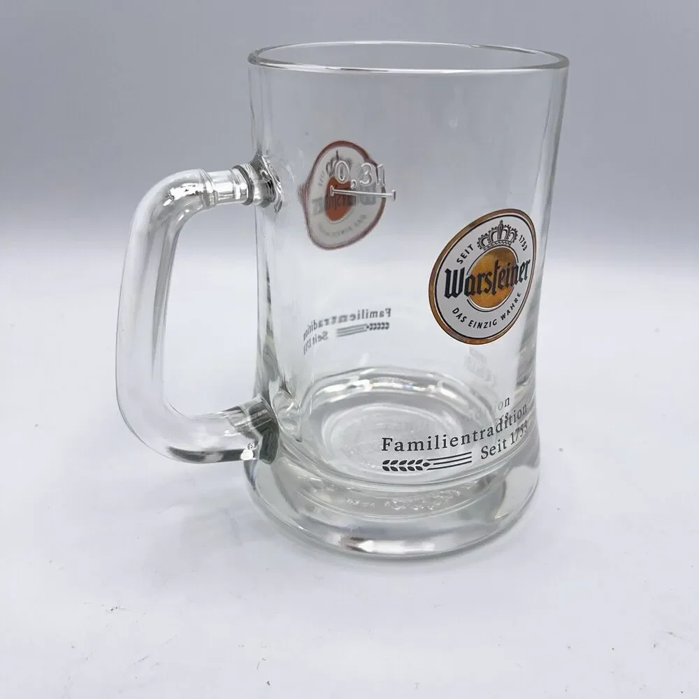 Warsteiner German Beer Glass Stein Mug 0.3 Liter